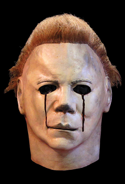 Halloween II Michael Myers Blood Tears Latex Mask - Click Image to Close