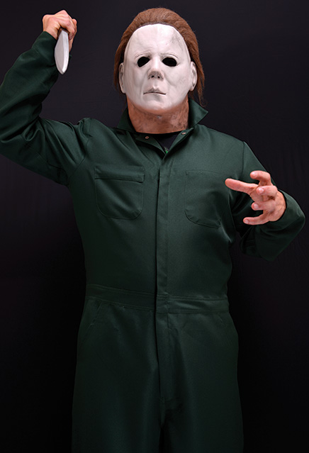 Halloween II Michael Myers Deluxe Coveralls Costume - Click Image to Close