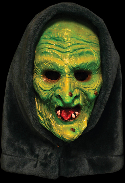Halloween III Silver Shamrock Witch Mask Latex Mask - Click Image to Close