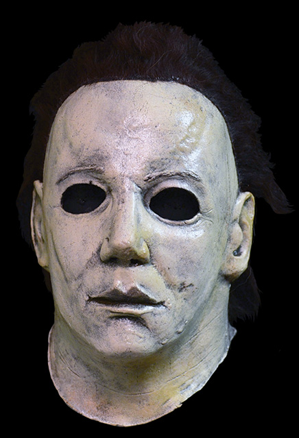 Michael Myers Halloween Kills Mask Display Stand w/ Mask & Knife Horror Prop