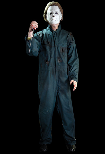 Halloween II Michael Myers Animated Life Size Prop Replica - Click Image to Close