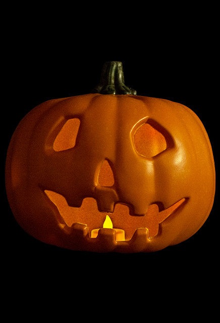 Halloween 1978 Light Up Pumpkin Prop - Click Image to Close