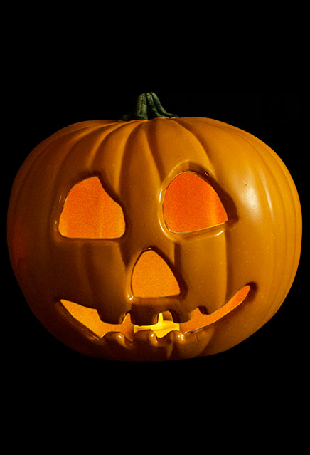 Halloween II Light Up Pumpkin Prop - Click Image to Close