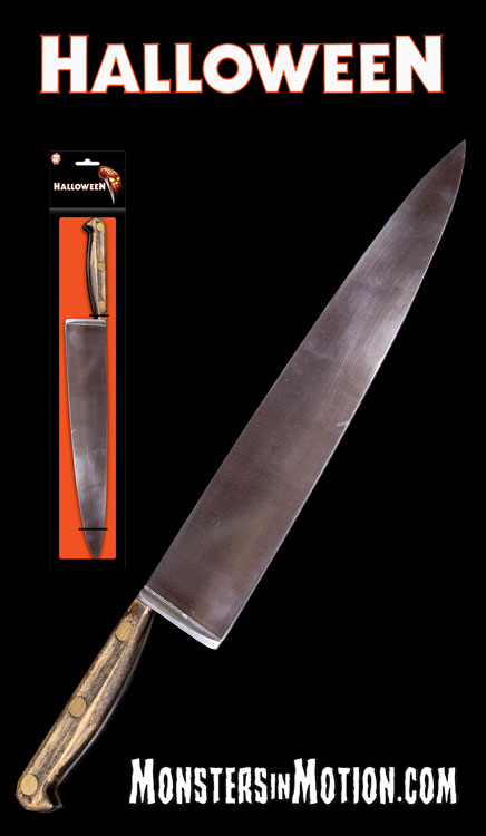 Halloween 1978 Plastic Butcher Knife Prop Replica - Click Image to Close