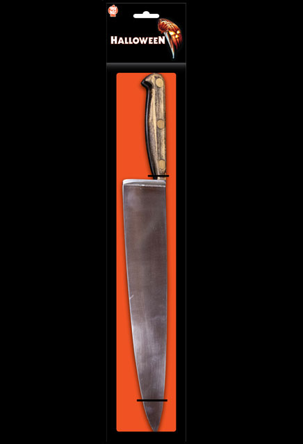 Halloween 1978 Plastic Butcher Knife Prop Replica - Click Image to Close