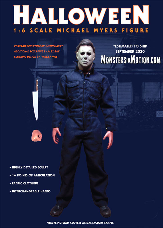 Halloween 1978 Michael Myers 1/6 Scale Figure by Trick or Treat - Click Image to Close