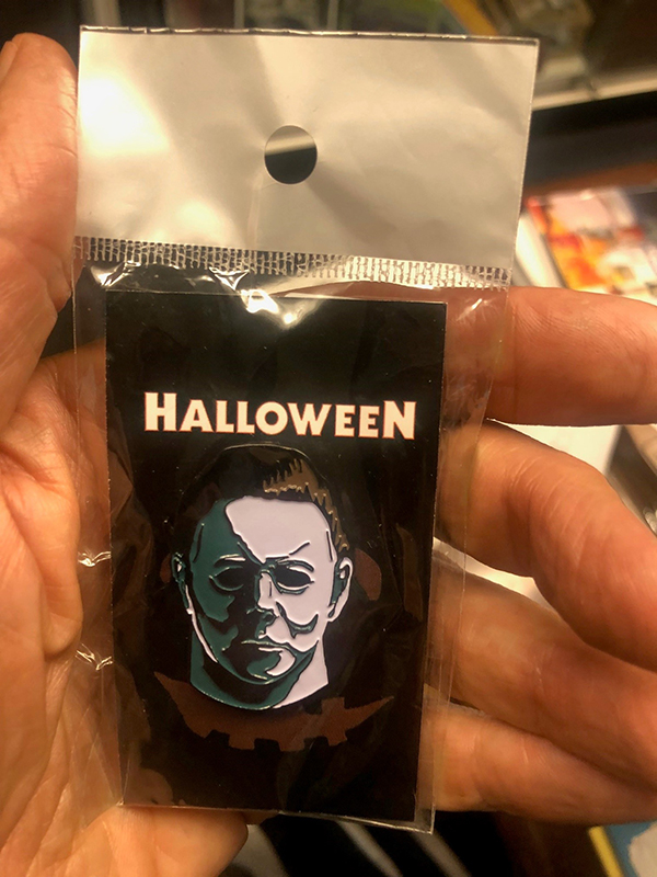 Halloween 1978 Michael Myers Enamel Pin - Click Image to Close