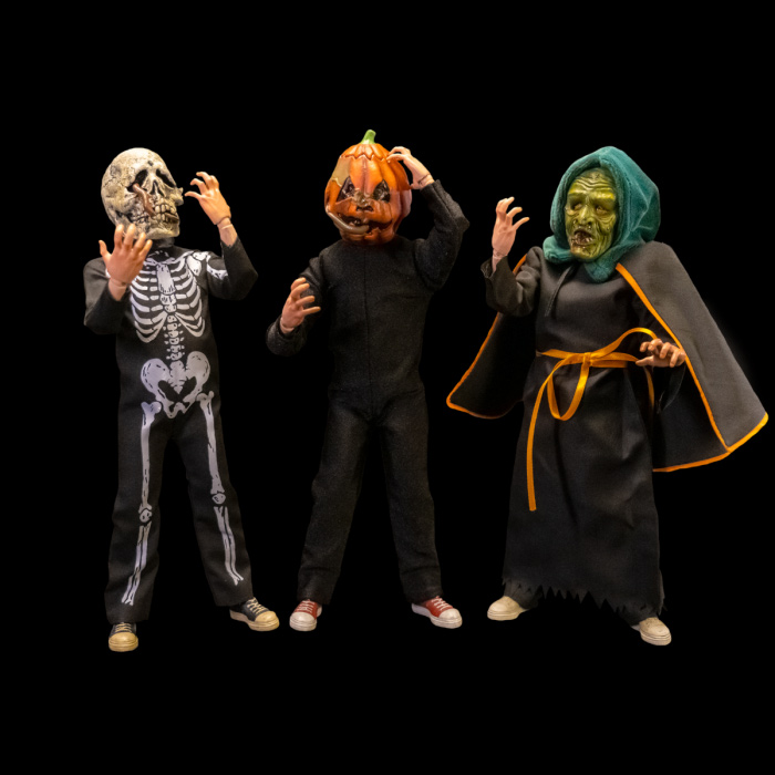 Halloween III Season of the Witch 1/6 Scale Figure Set of 3 Witch, Skull and Pumpkin - Click Image to Close