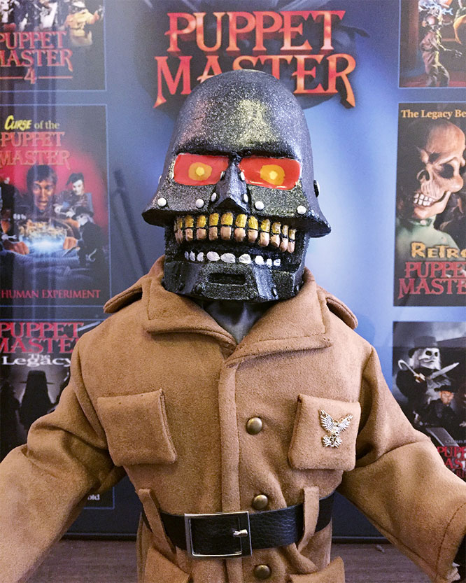 Puppet Master Torch Life Size Prop Replica with Bonus Figure - Click Image to Close