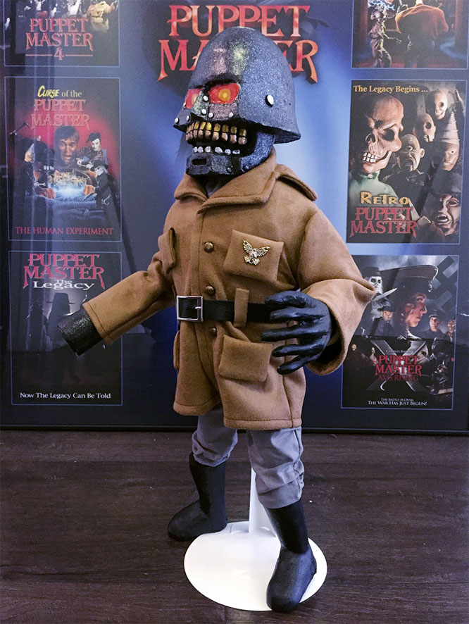Puppet Master Torch Life Size Prop Replica with Bonus Figure - Click Image to Close