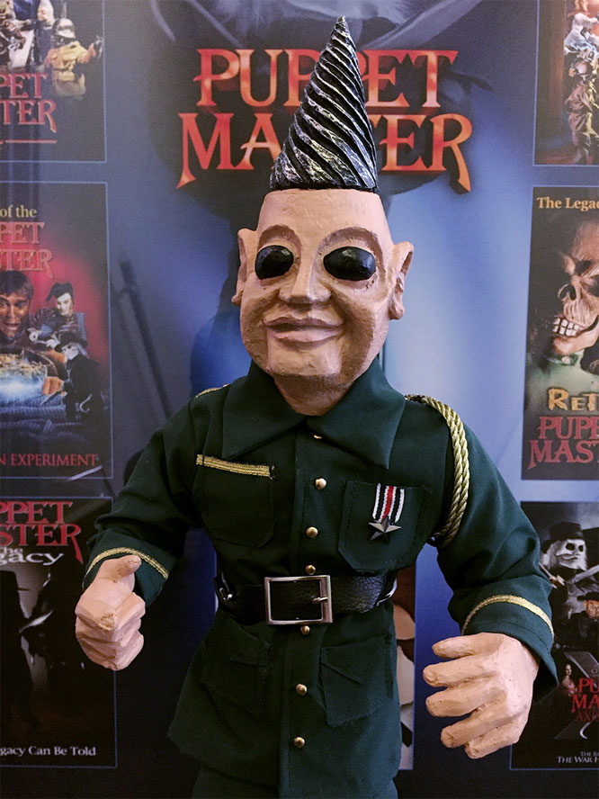 Puppet Master Tunneler Life Size Prop Replica with Bonus Figure - Click Image to Close