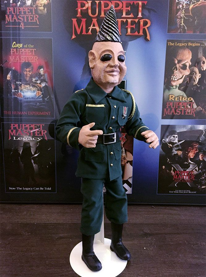 Puppet Master Tunneler Life Size Prop Replica with Bonus Figure - Click Image to Close