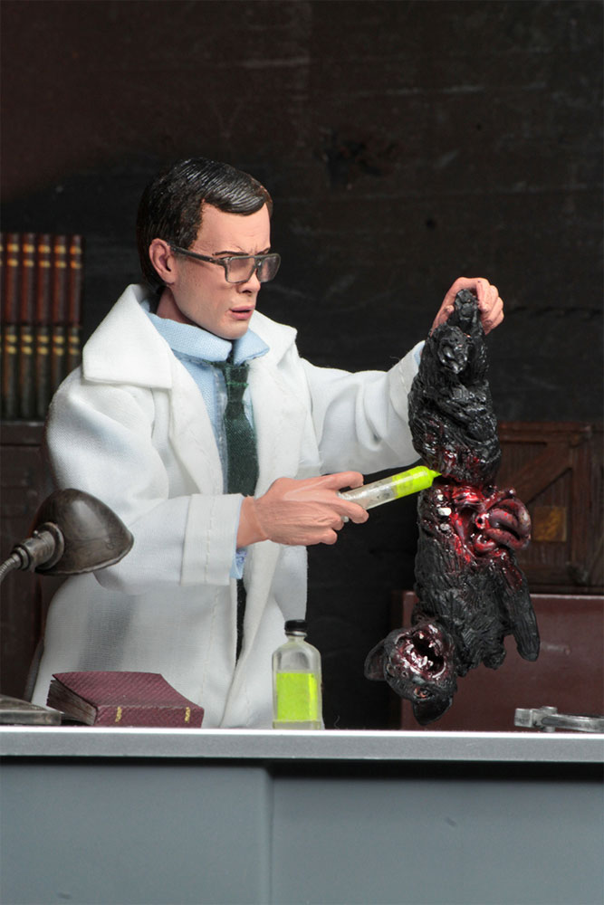 Re-Animator Herbert West 8" Clothed Action Figure - Click Image to Close