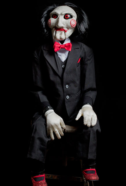 Saw Billy Puppet Life Size Prop Replica - Click Image to Close