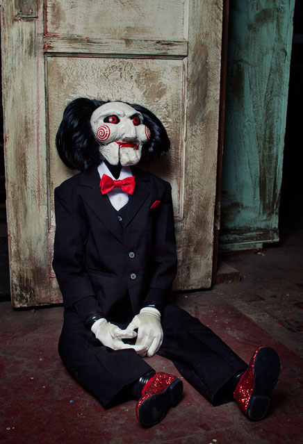 Saw Billy Puppet Life Size Prop Replica - Click Image to Close