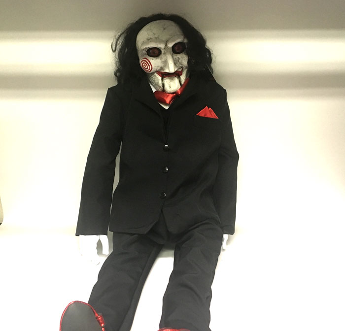 Saw Billy Puppet Life Size Prop Replica - Click Image to Close
