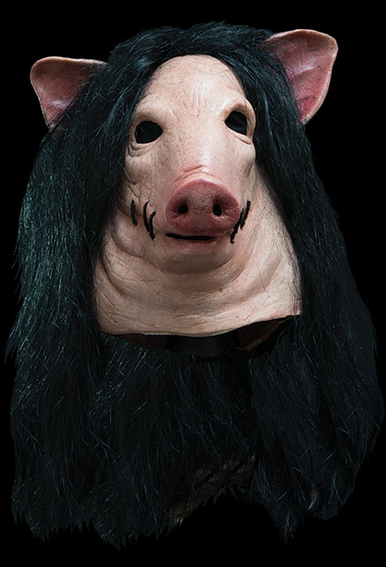 Saw Pig Mask Adult Latex Halloween Mask SPECIAL ORDER!! - Click Image to Close