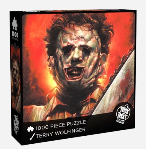 Texas Chainsaw Massacre Leatherface Jigsaw Puzzle - Click Image to Close