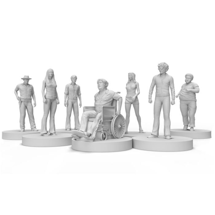 Texas Chainsaw Massacre 1974 Miniatures Figure Set - Click Image to Close