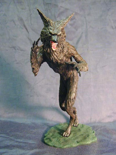 Howling, The Werewolf 1/6 Scale Resin Model Kit - Click Image to Close