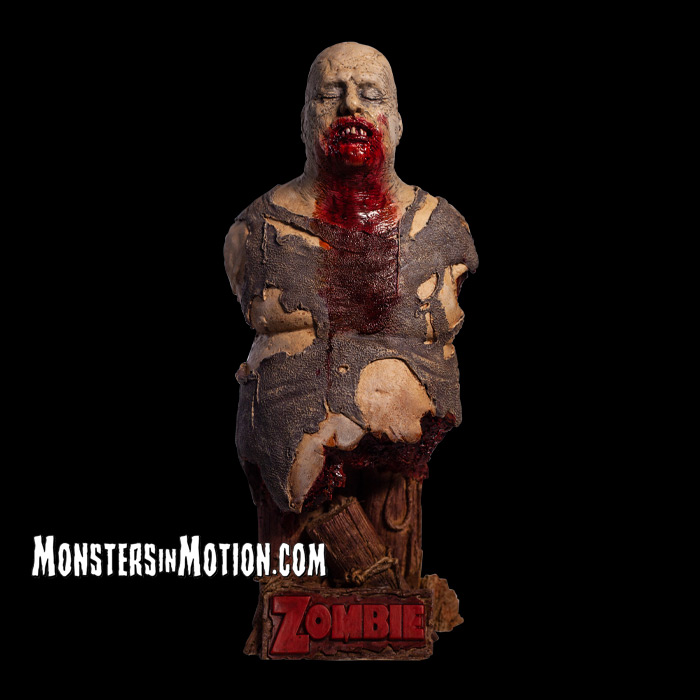 Zombie Lucio Fulci Boat Zombie 9" Bust - Click Image to Close