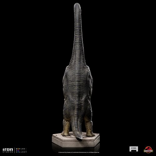 Jurassic Park Brachiosaurus Icons Statue by Iron Studios - Click Image to Close