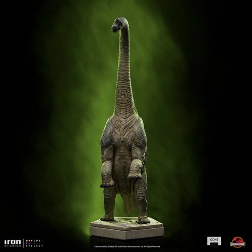 Jurassic Park Brachiosaurus Icons Statue by Iron Studios - Click Image to Close