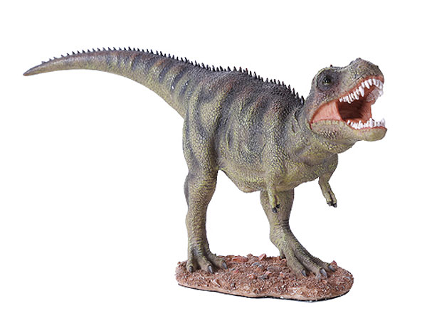 Tyrannosaurus Rex 12" Hand Painted Statue - Click Image to Close