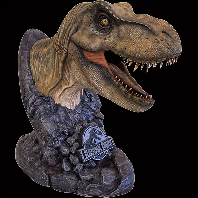Jurassic Park T-Rex 12 Inch Bust - Click Image to Close