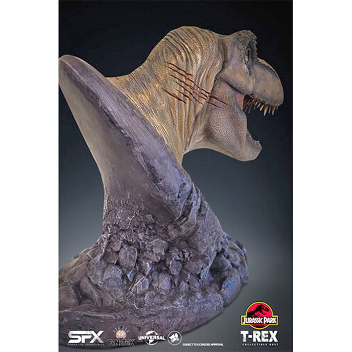 Jurassic Park T-Rex 12 Inch Bust - Click Image to Close