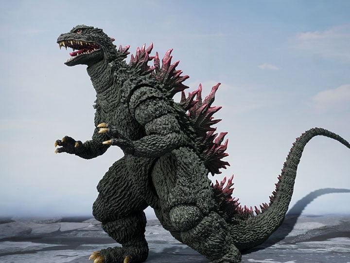 Godzilla vs. Megaguirus 2000 Godzilla S.H. MonsterArts Vinyl Figure - Click Image to Close