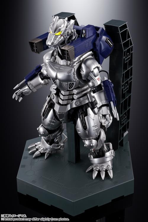 Godzilla Vs. Mechagodzilla 2002 Soul of Chogokin GX-103 MFS-3 Type 3 Kiryu Figure - Click Image to Close