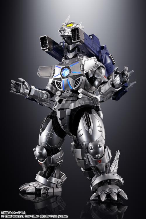 Godzilla Vs. Mechagodzilla 2002 Soul of Chogokin GX-103 MFS-3 Type 3 Kiryu Figure - Click Image to Close