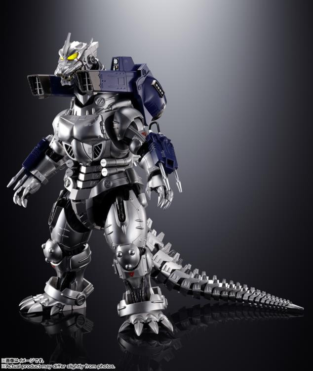 Godzilla Vs. Mechagodzilla 2002 Soul of Chogokin GX-103 MFS-3 Type 3 Kiryu Figure - Click Image to Close