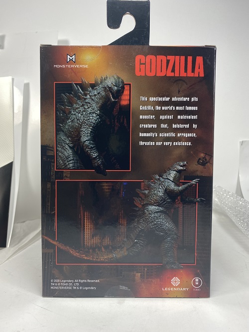 Godzilla (2014) Window Box Action Figure Monsterverse Neca OOP RARE - Click Image to Close