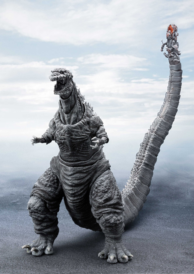 Godzilla 2016 Shin Godzilla Forth Version S.H MonsterArts Figure by Bandai Japan - Click Image to Close