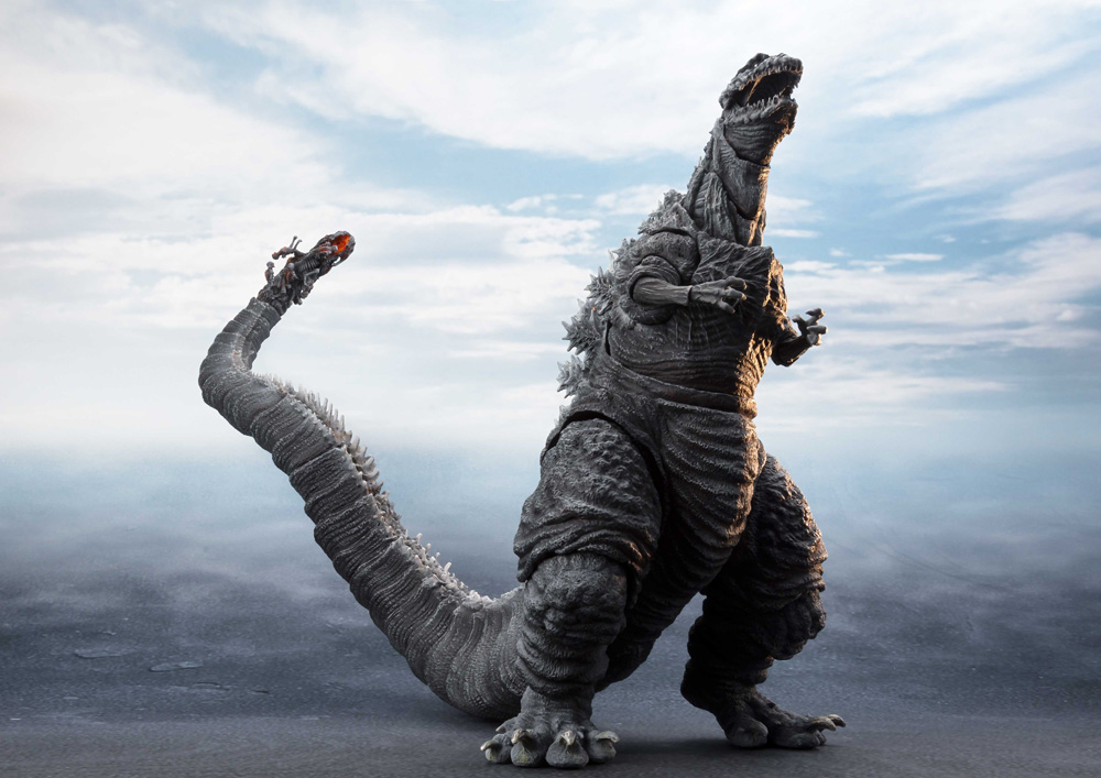 Godzilla 2016 Shin Godzilla Forth Version S.H MonsterArts Figure by Bandai Japan - Click Image to Close