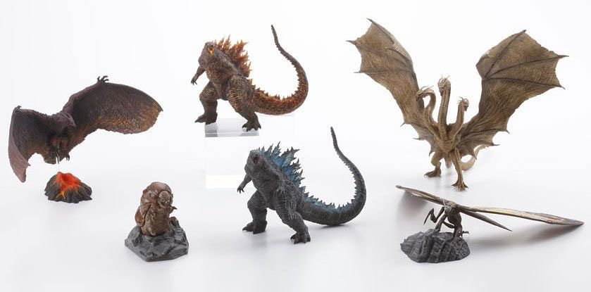 Godzilla 2019 Hyper Modeling Series Set of 6 Figures by Art Spirits - Click Image to Close