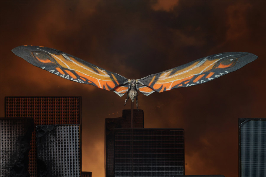 Godzilla 2019 King Of the Monsters Mothra Figure by Neca - Click Image to Close