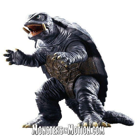 Gamera 1995 Movie Monster Series Vinyl Figure by Bandai Japan - Click Image to Close