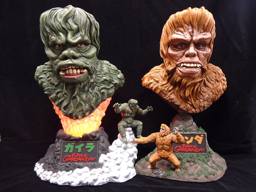 War Of The Gargantuas Gaira Big Head Bust Model Kit War Of The