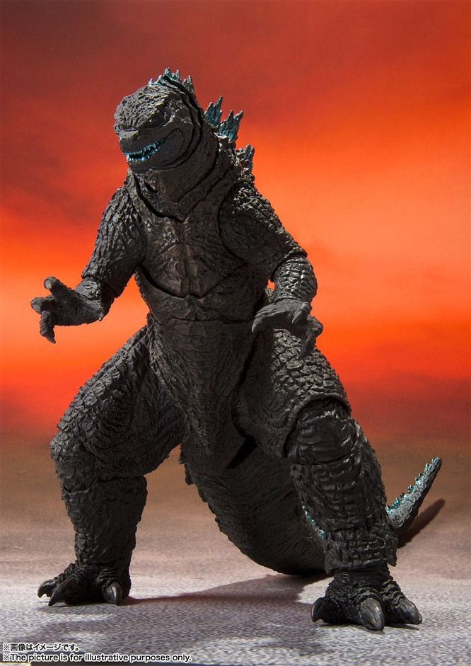 Godzilla Vs. Kong 2021 Godzilla S.H. MonsterArts Figure - Click Image to Close