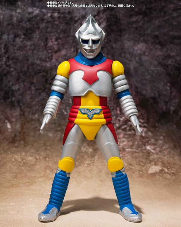 Godzilla vs. Megalon 1973 Jet Jaguar S.H.MonsterArts Figure - Click Image to Close