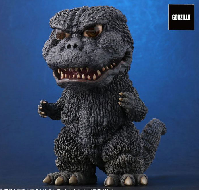 Godzilla Vs. Megalon GODZILLA 1973 Defo Real Figure X-Plus - Click Image to Close