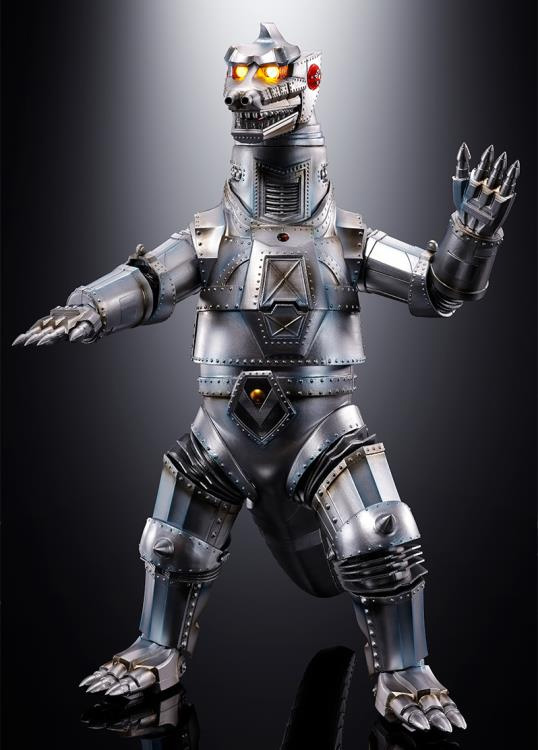 Godzilla vs. Mechagodzilla 1974 Mechagodzilla DX Soul of Chogokin Figure - Click Image to Close