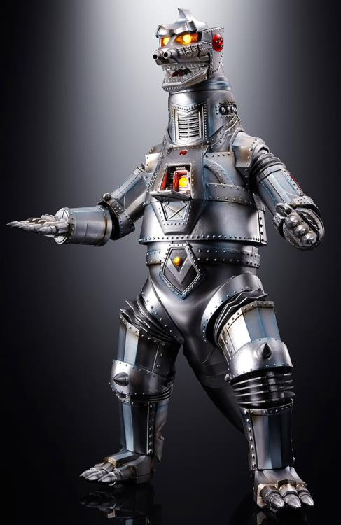 Godzilla vs. Mechagodzilla 1974 Mechagodzilla DX Soul of Chogokin Figure - Click Image to Close
