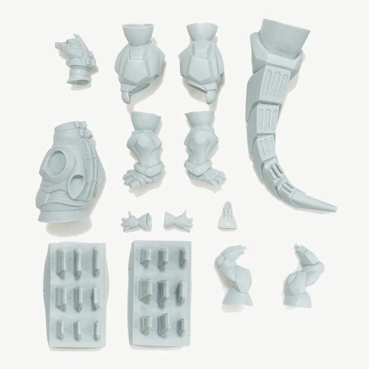 Godzilla vs Mechagodzilla II Middle Size Series Mechagodzilla 1/400 Model Kit - Click Image to Close