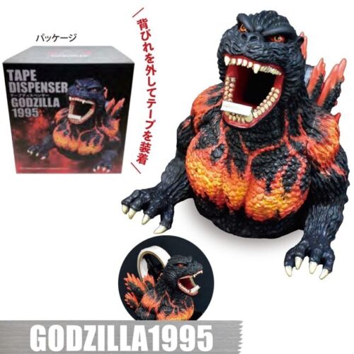 Godzilla Burning Godzilla Tape Dispenser for Home or Office - Click Image to Close