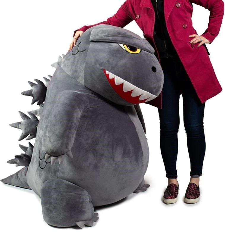 giant godzilla plush