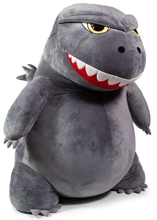 stuffed godzilla toy